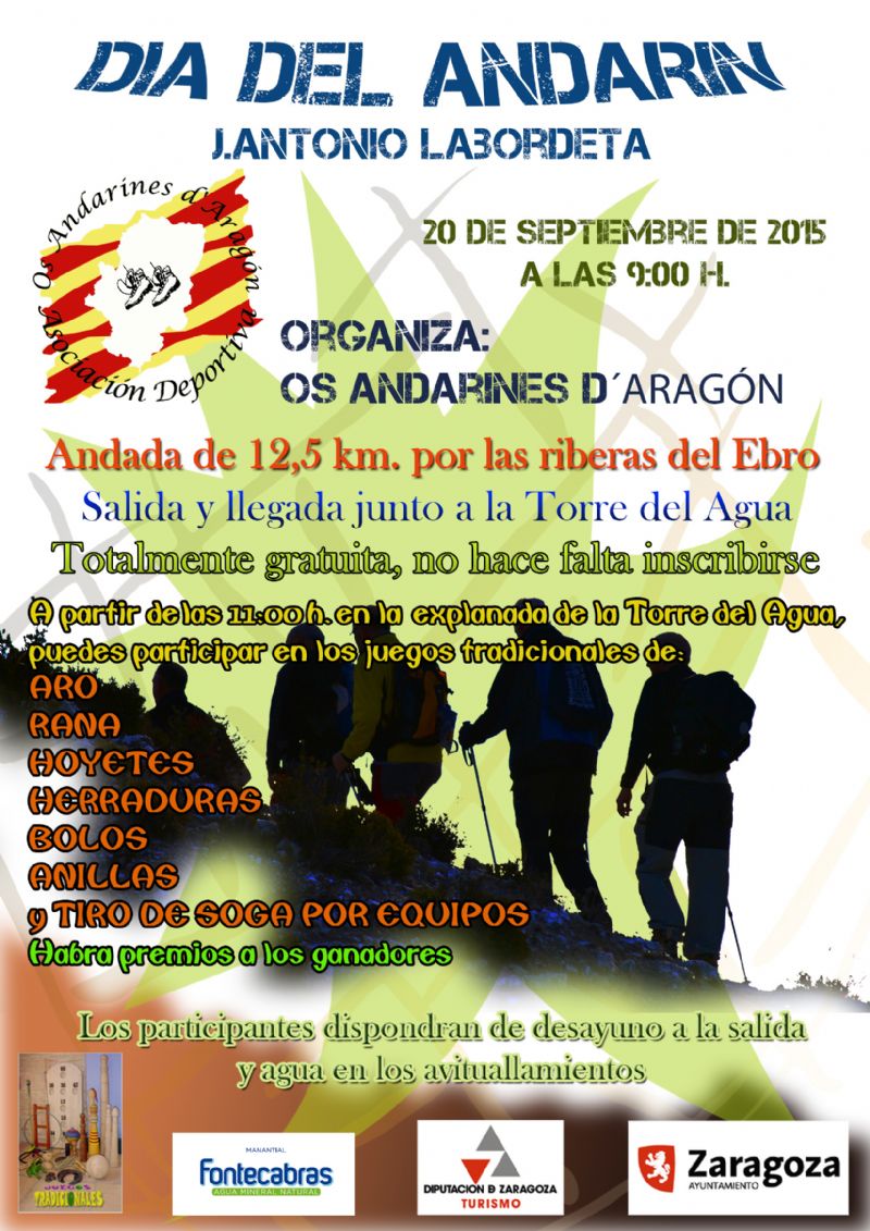 Día del Andarín 2015 «J. A. Labordeta» 