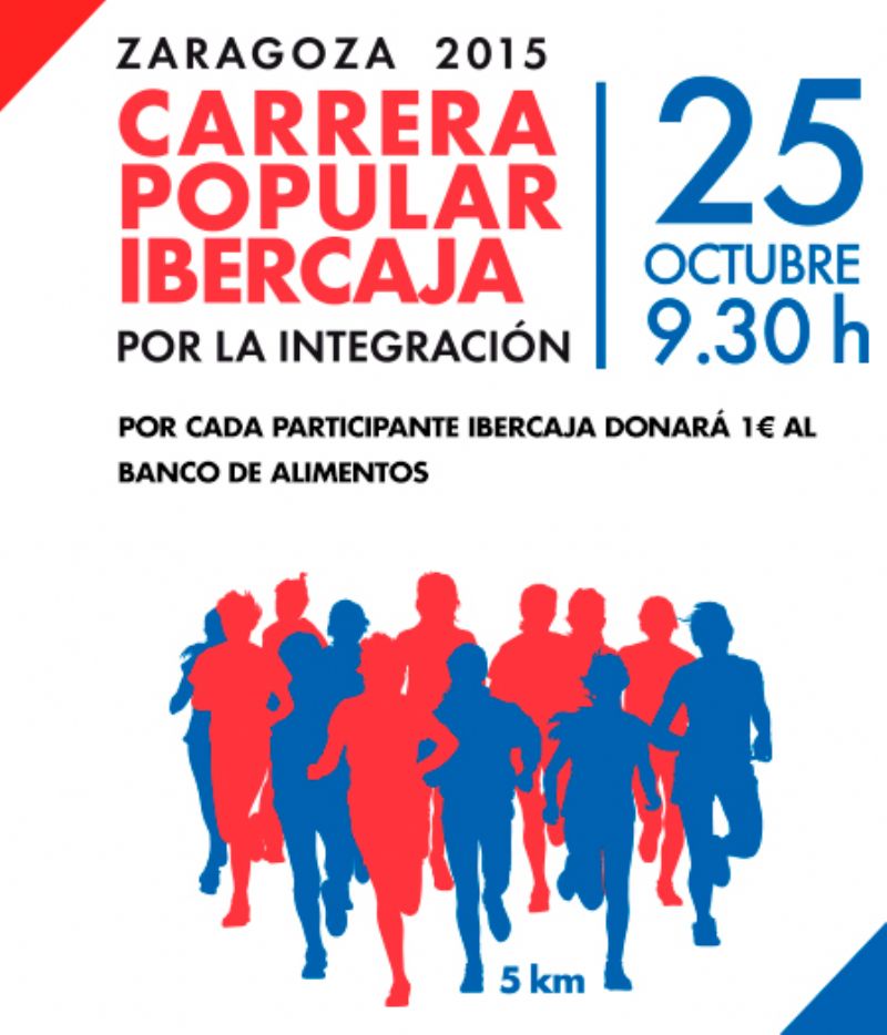 Carrera Popular Ibercaja Zaragoza «Por la integración» 