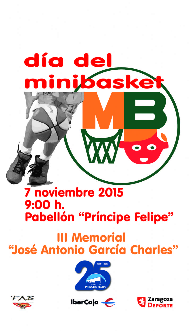 XX Día del Minibasket 2015<br>III Memorial «José Antonio García Charles» 