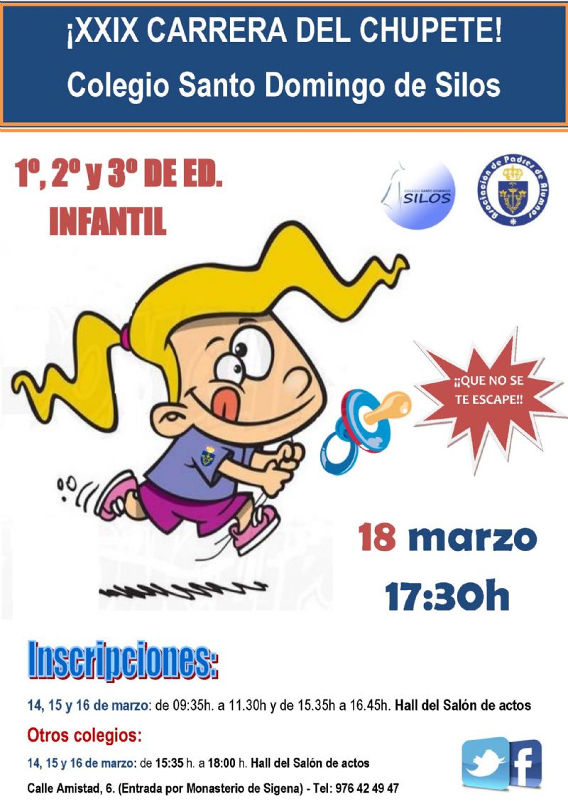 XXIX Carrera del Chupete y II Baby Chupete XXIX Carrera del Chupete y II Baby Chupete