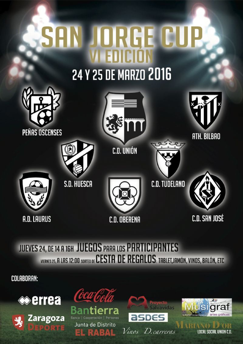 Torneo de Fútbol Base «San Jorge Cup 2016»  