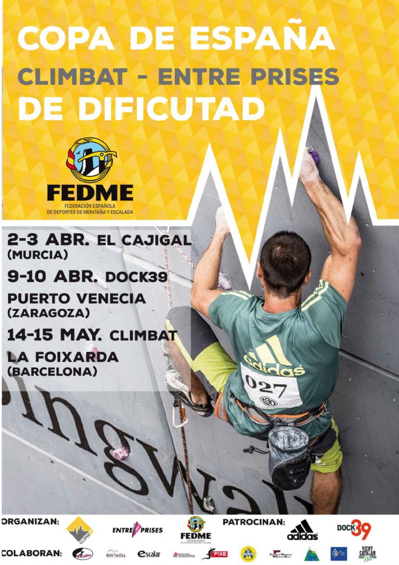 2ª prueba de la Copa de España de Escalada de Dificultad