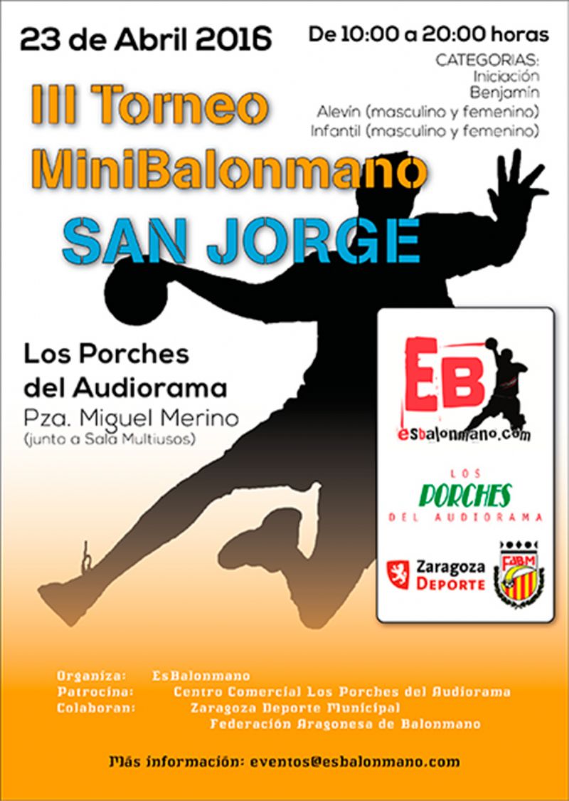 III Torneo Minibalonmano San Jorge