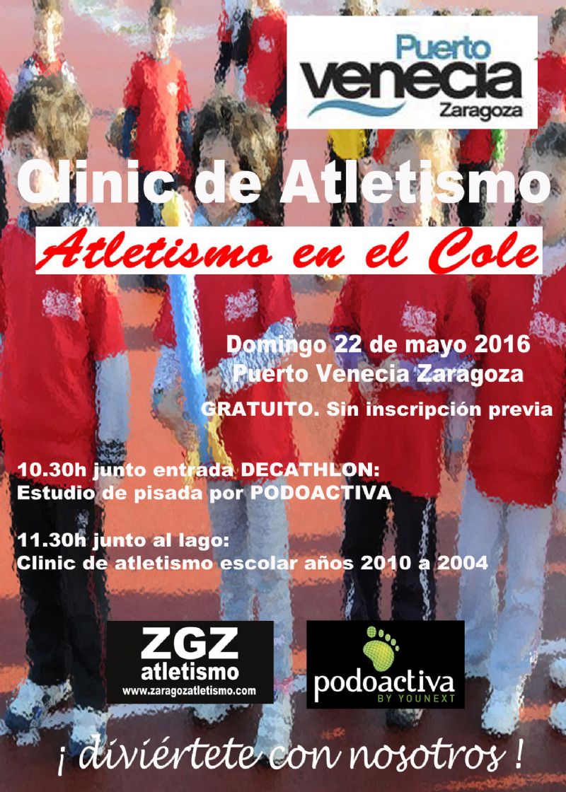 Clinic de Atletismo «Campaña Atletismo en el Cole»