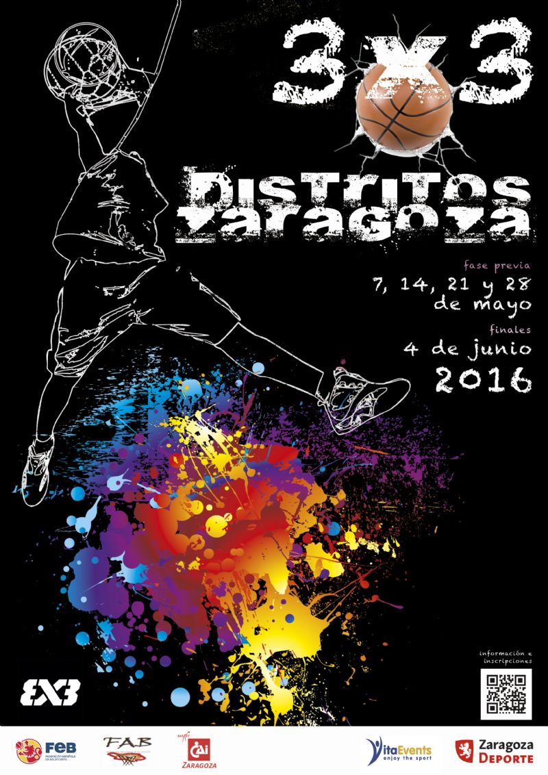 Fase de grupos del 3x3 Distritos Zaragoza