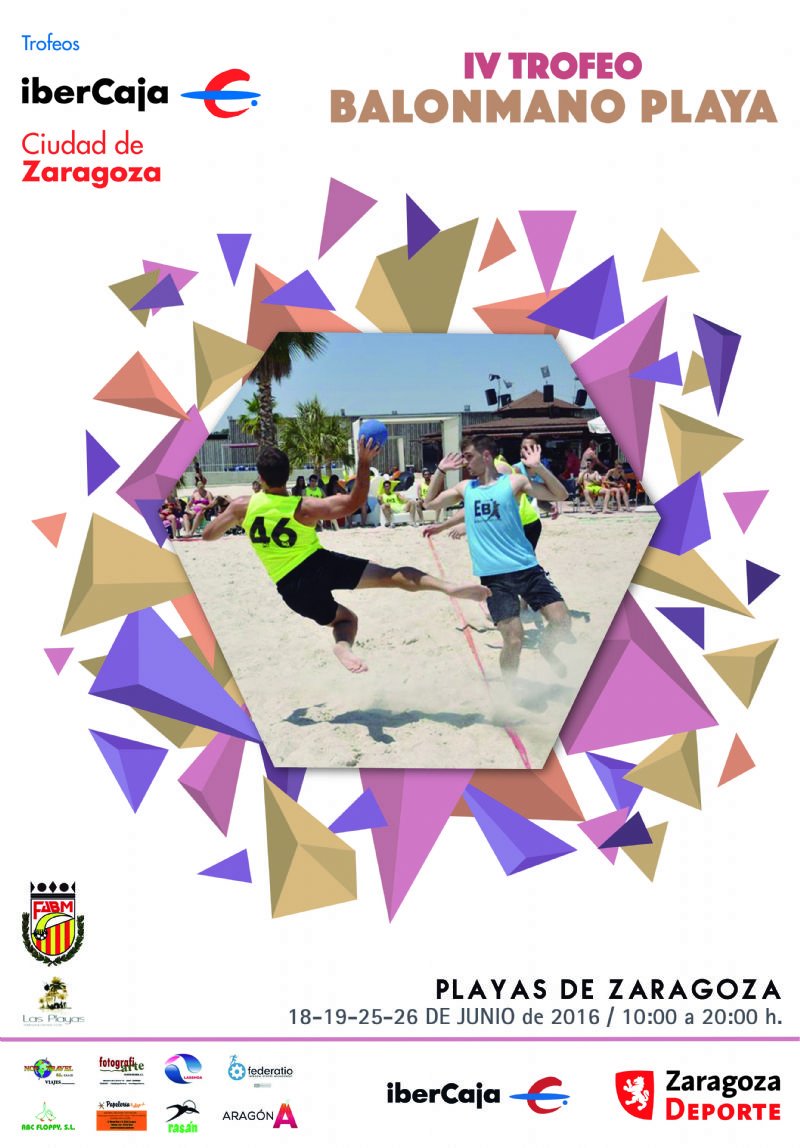 IV Trofeo «Ibercaja-Ciudad de Zaragoza» de Balonmano Playa