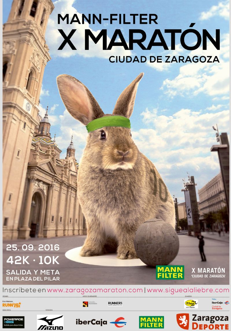 Mann Filter X Maratón «Ciudad de Zaragoza» + Prueba Corta 10k