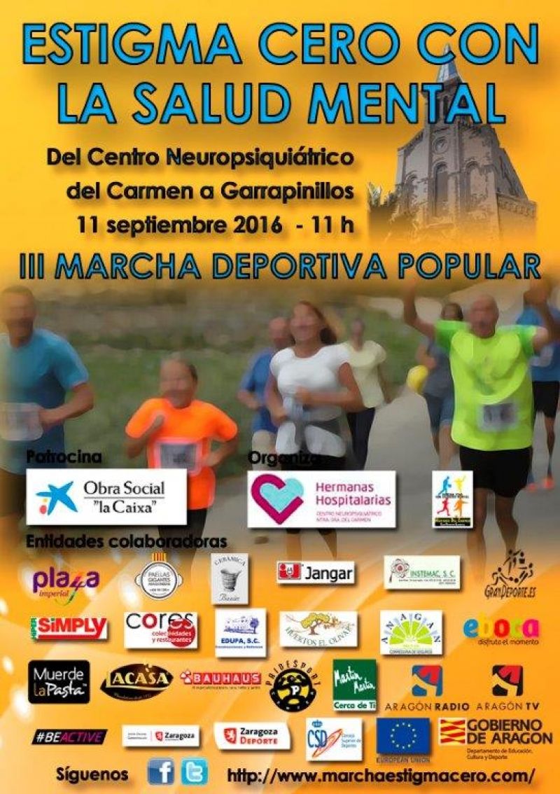 III Marcha Deportiva «Estigma Cero con la Salud Mental»