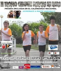 III Trofeo Ciempiés Marcha en Ruta - Homenaje a Maite Gargallo