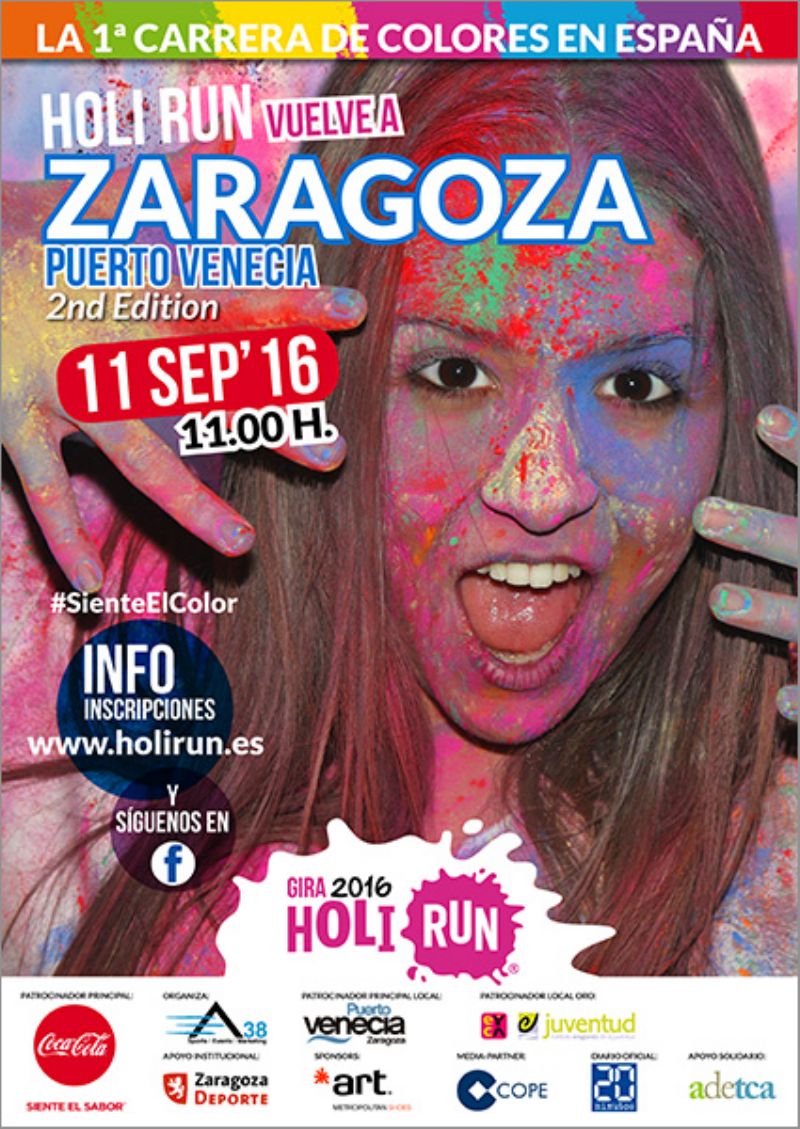 Holi Run Zaragoza 2016