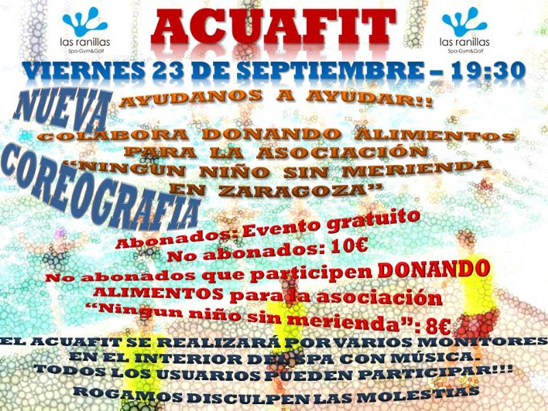 Sesión de AcuaFit en Las Ranillas Centro Hidrotermal 