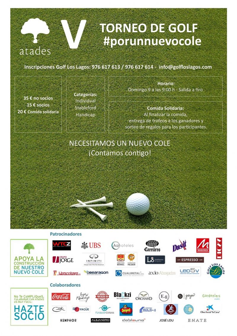 V Torneo de Golf Solidario ATADES 