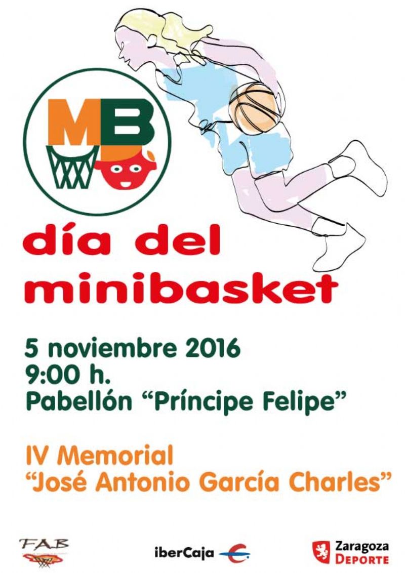 XXI Día del Minibasket 2016<br>IV Memorial «José Antonio García Charles» 