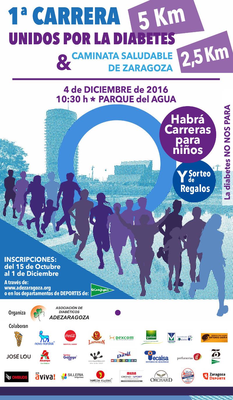 1ª Carrera y Caminata Saludable «Unidos por la Diabetes»