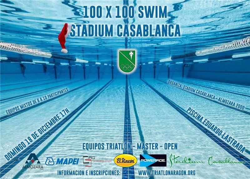 100 x 100 Swin Triatlon Stadium Casablanca