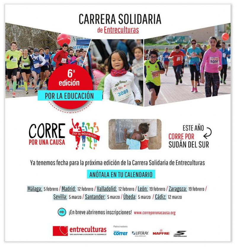 Carrera Popular «Corre por una causa, corre por la Educación»