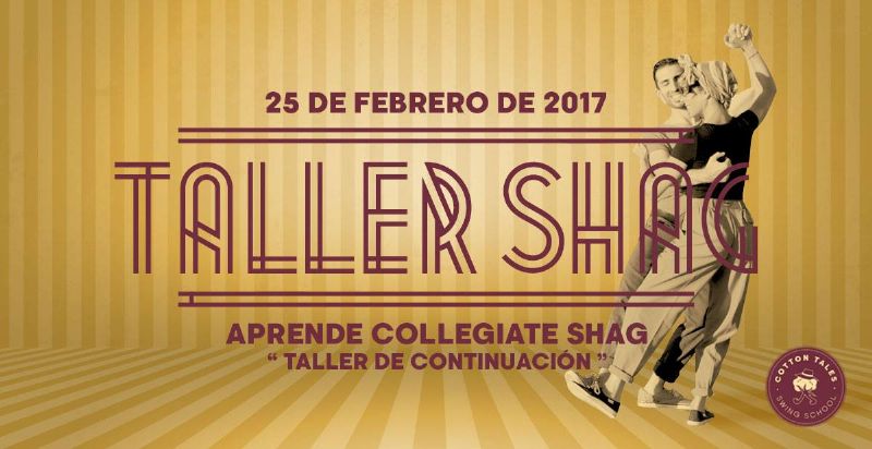 Taller de Collegiate Shag (Swing) en el CDM Palafox