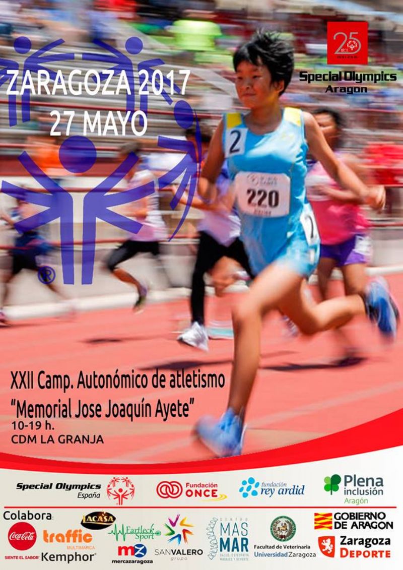 XXII Campeonato de Atletismo Special Olympics Aragón 