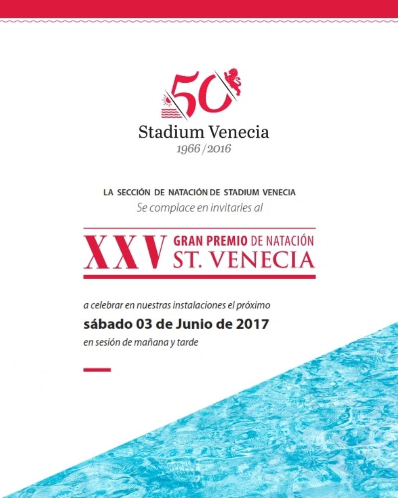XXV Gran Premio de Natación Stadium Venecia
