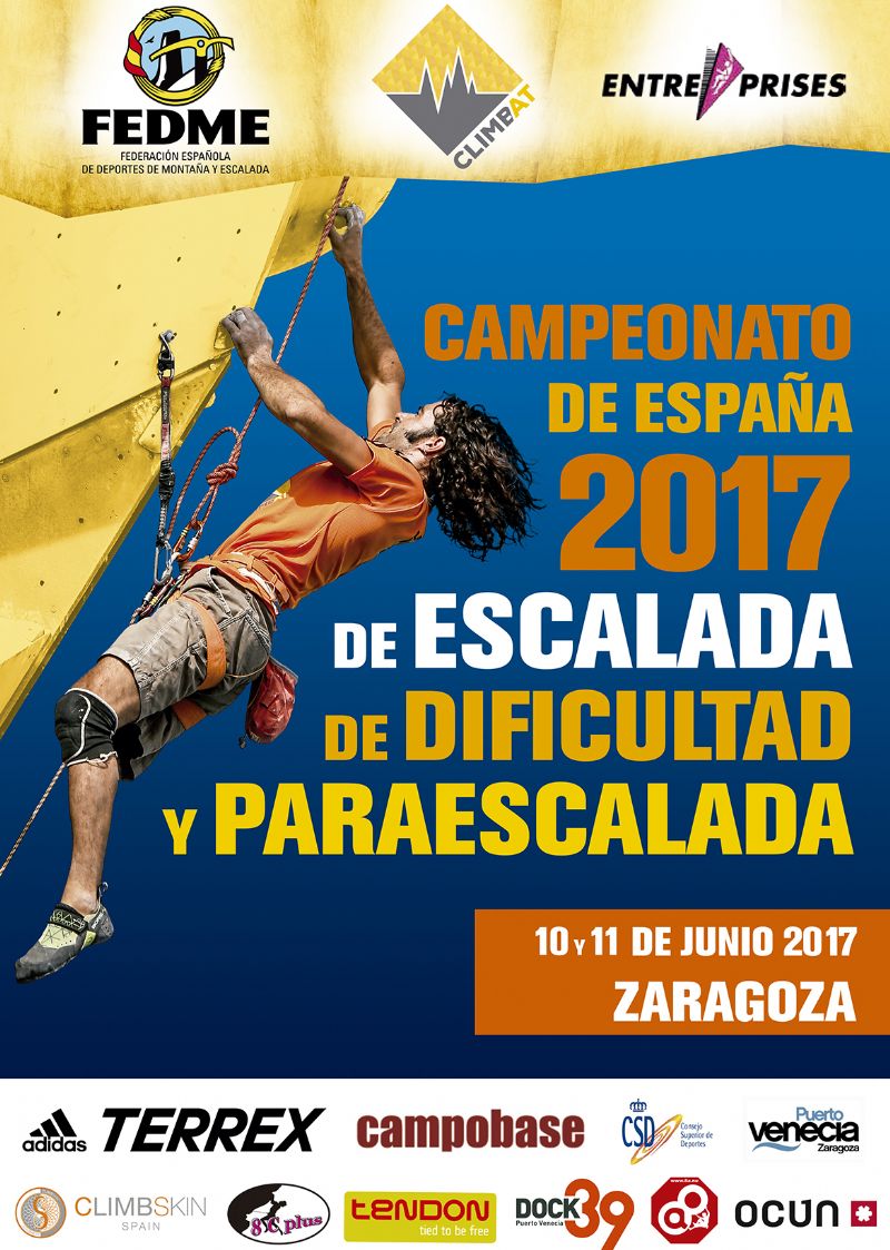 Campeonato de España de Escalada de Dificultad y Paraescalada