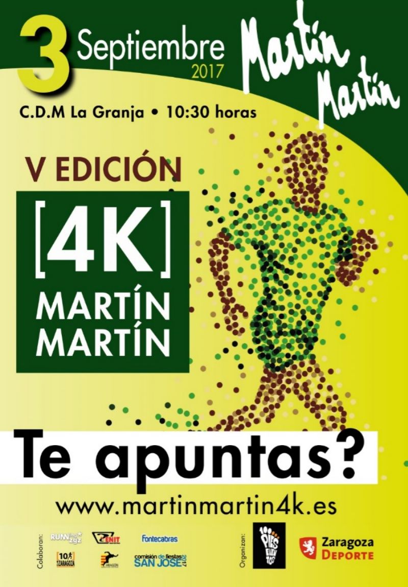 V Carrera Popular Martín Martín 4K «Fiestas de San José»