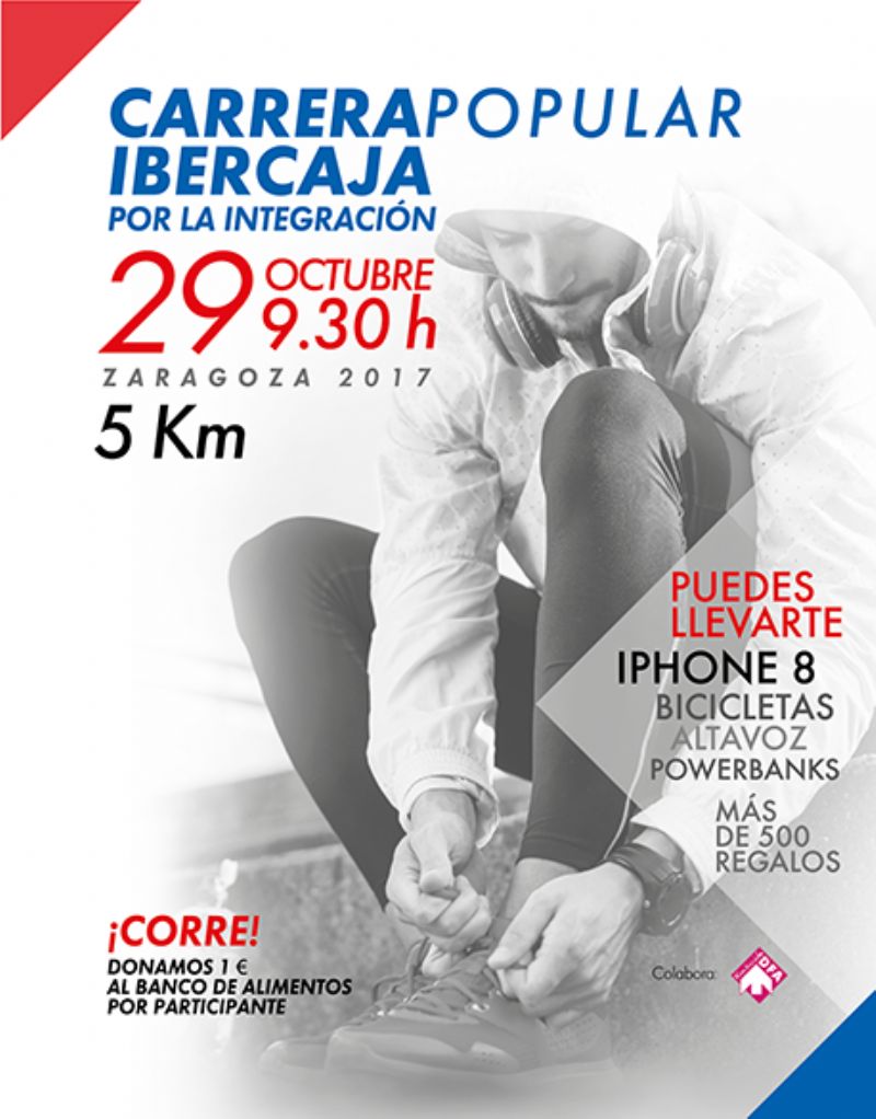 Carrera Popular Ibercaja Zaragoza «Por la integración»