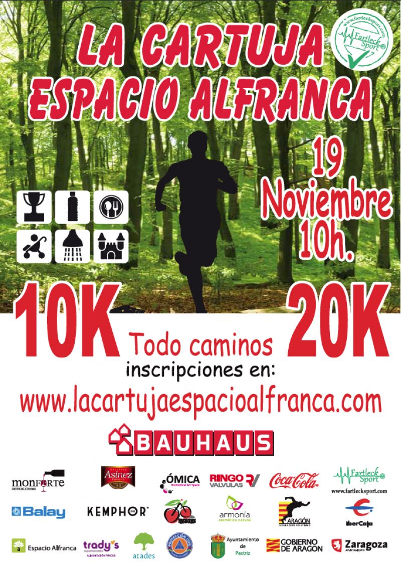 Carrera La Cartuja Espacio Alfranca 10k-20k 2017