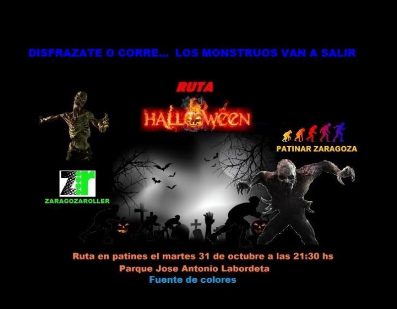 Ruta Halloween en Patines Ruta Halloween en Patines