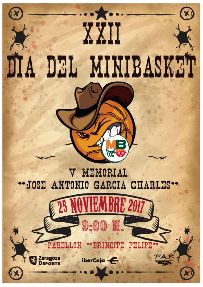 XXII Día del Minibasket 2017<br>V Memorial «José Antonio García Charles» 