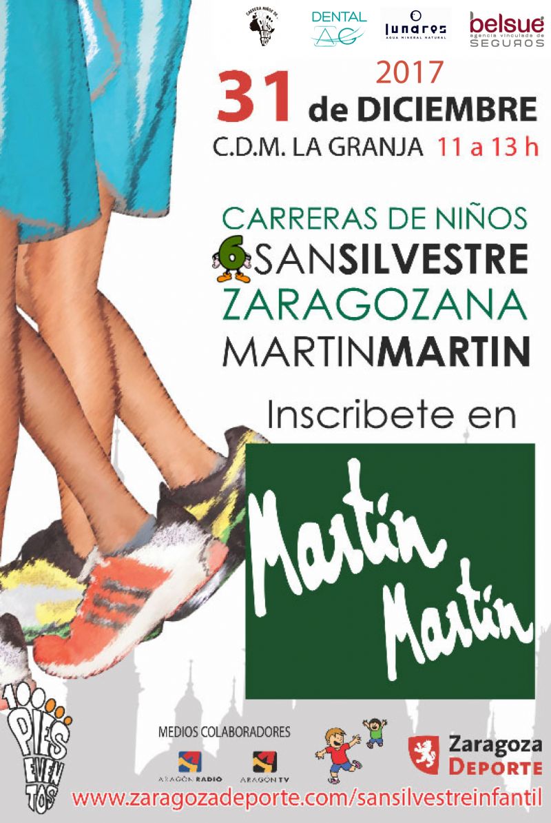 VI San Silvestre Zaragozana Martin Martin para Niños