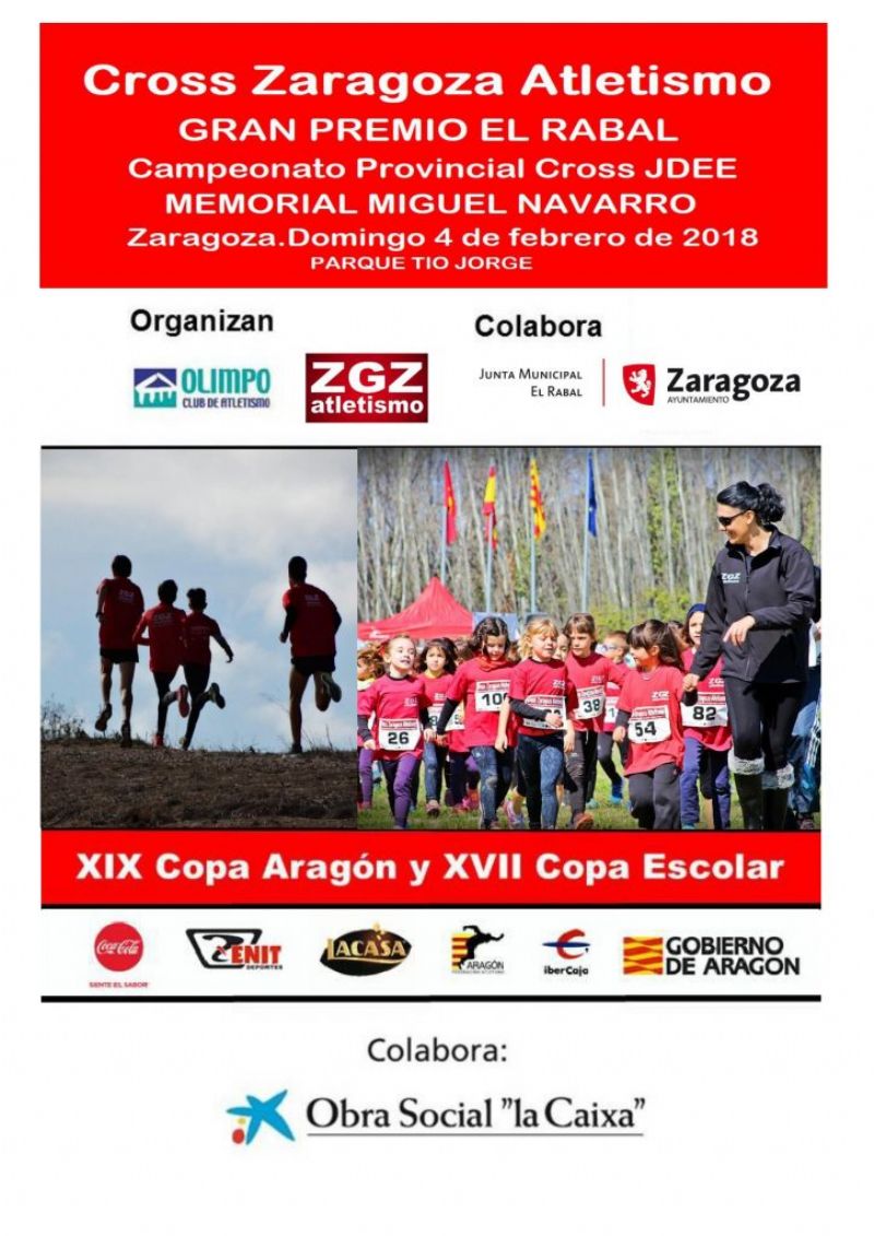 Cross Zaragoza Atletismo. Gran Premio El Rabal