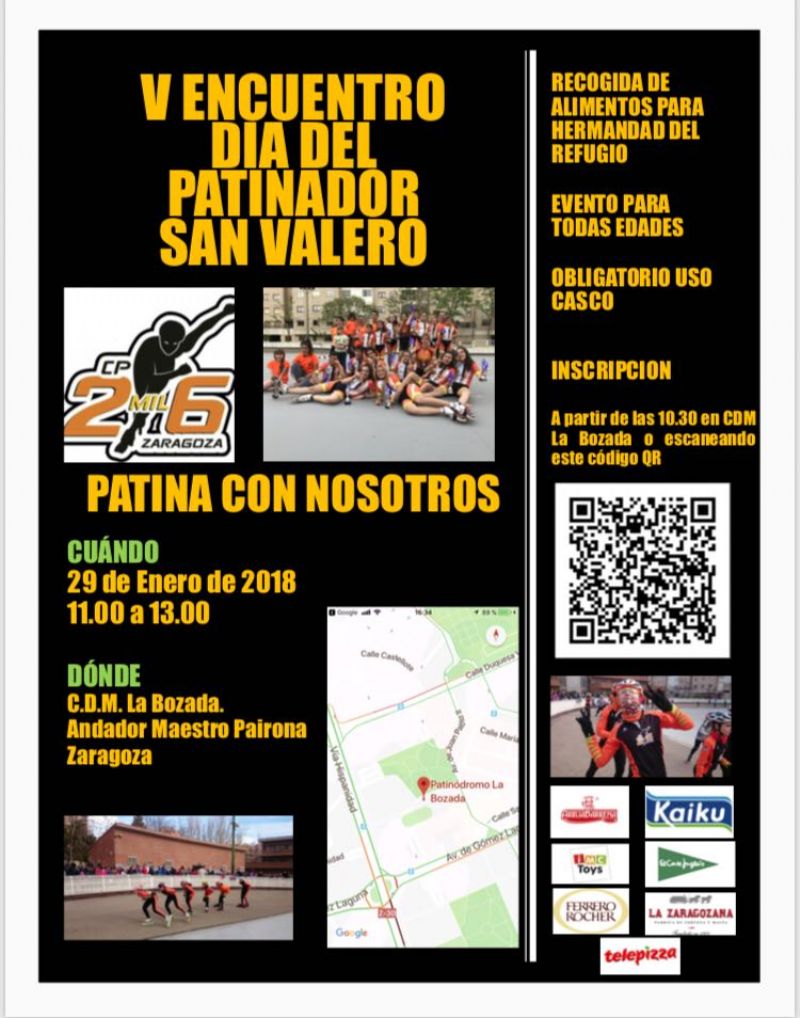 V Jornada de Patinaje San Valero  