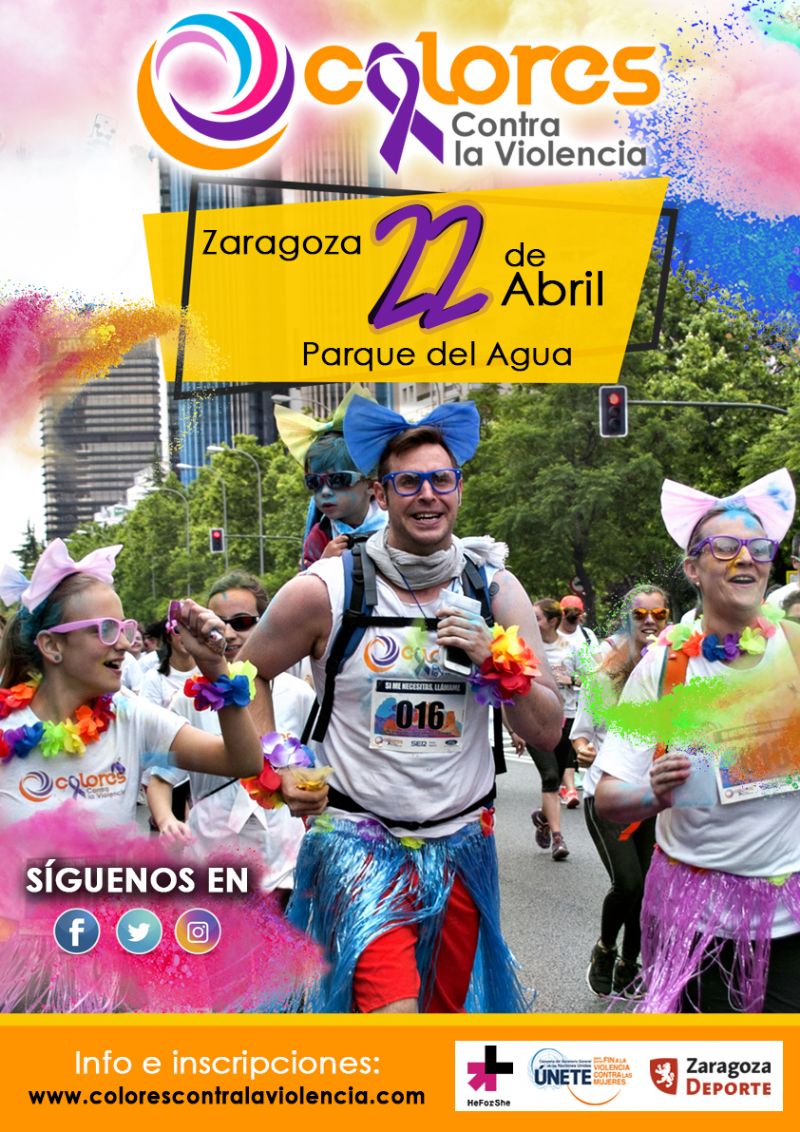 Carrera «Colores contra la Violencia» | Eventos | Zaragoza Deporte