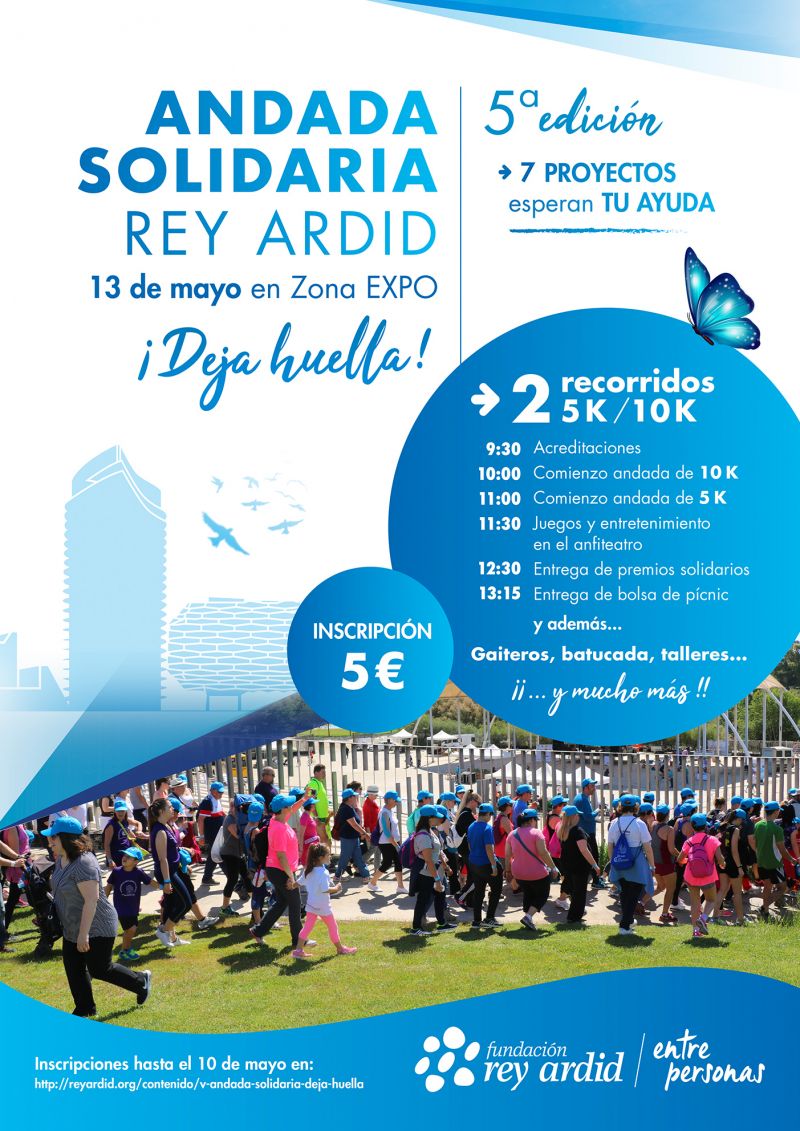 V Andada Solidaria Rey Ardid «Deja Huella»