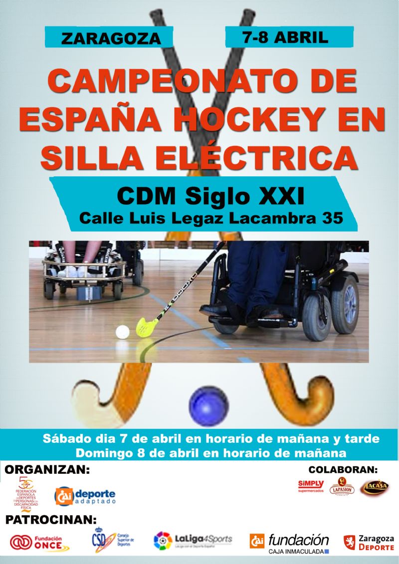 Campeonato de España por CCAA de Hockey en Silla Eléctrica