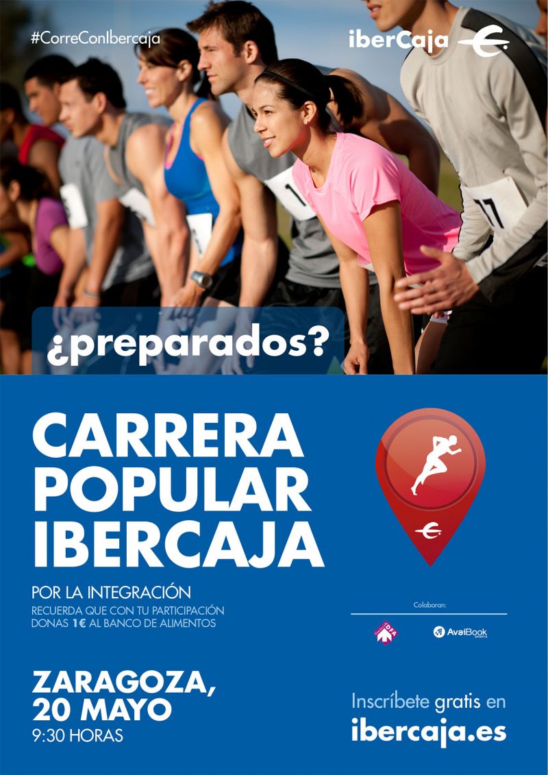 Carrera Popular Ibercaja Zaragoza «Por la integración»