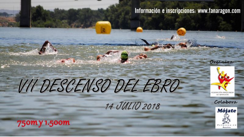 VII «Descenso del Ebro» de Natación en Aguas Abiertas