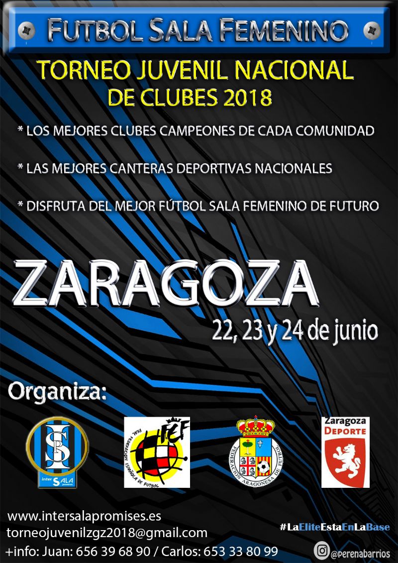 TORNEO JUVENIL NACIONAL DE CLUBES DE FÚTBOL SALA FEMENINO 2018