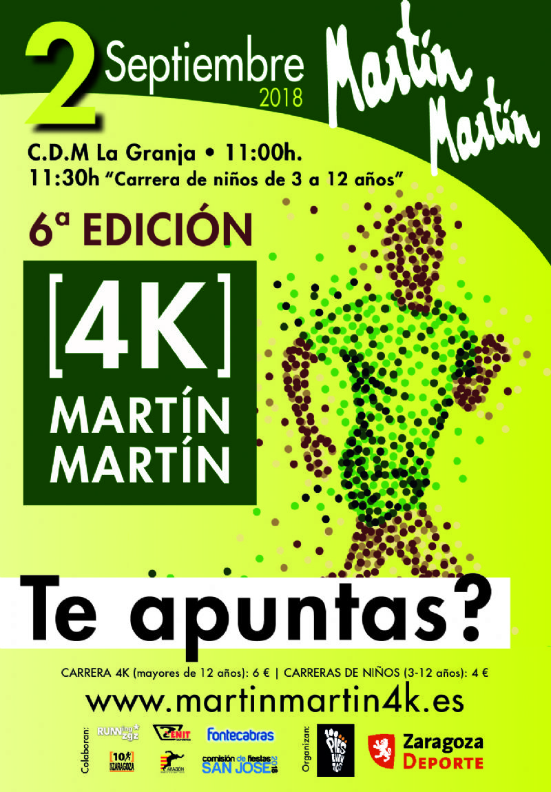 VI Carrera Popular Martín Martín 4K «Fiestas de San José» 