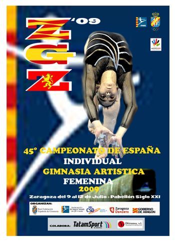 CAMPEONATO de ESPAÑA Individual de GIMNASIA ARTÍSTICA Femenina