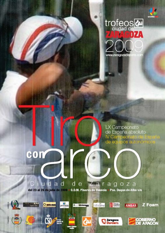 LX CAMPEONATO de ESPAÑA Absoluto de TIRO con ARCO - Trofeo «CAI-Ciudad de Zaragoza»