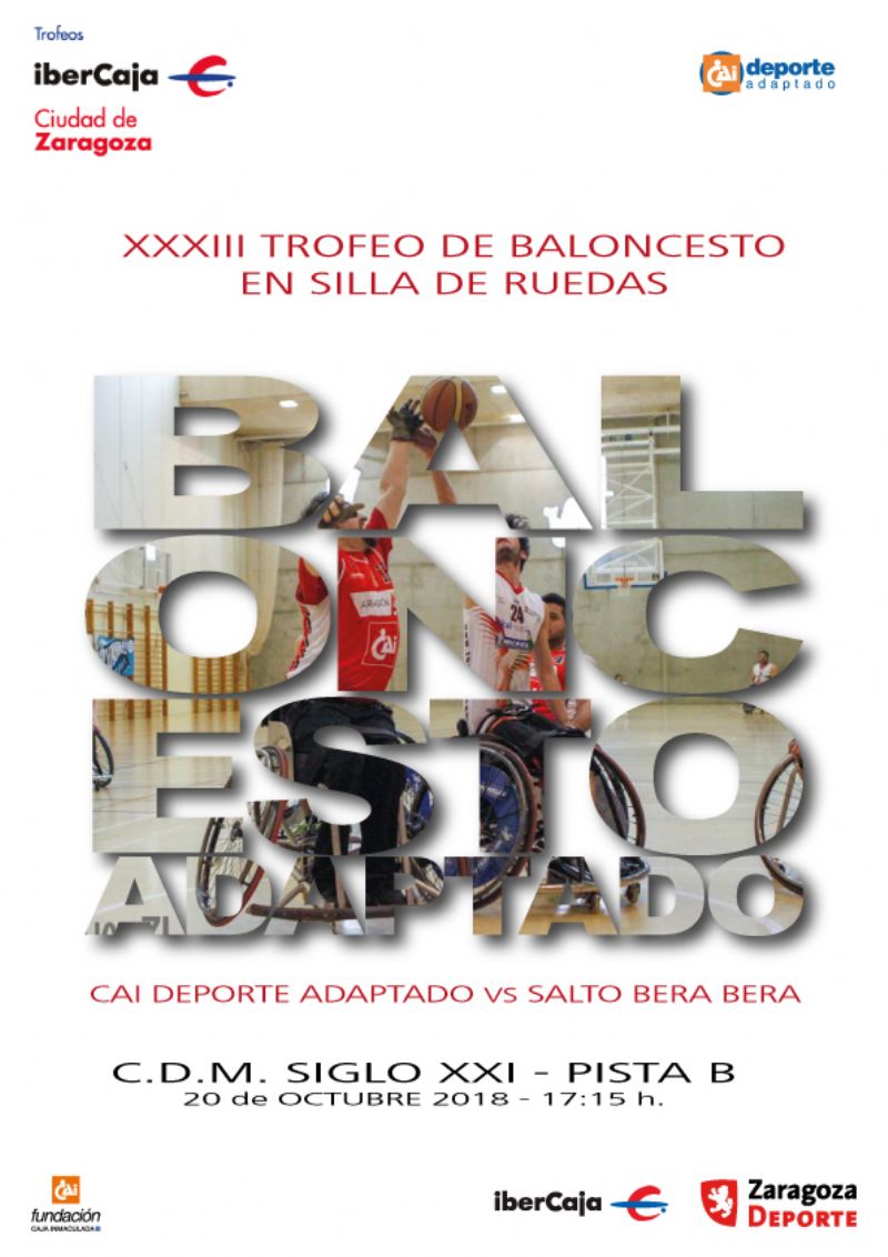 XXXIII Trofeo «Ibercaja-Ciudad de Zaragoza» de Baloncesto en Silla de Ruedas