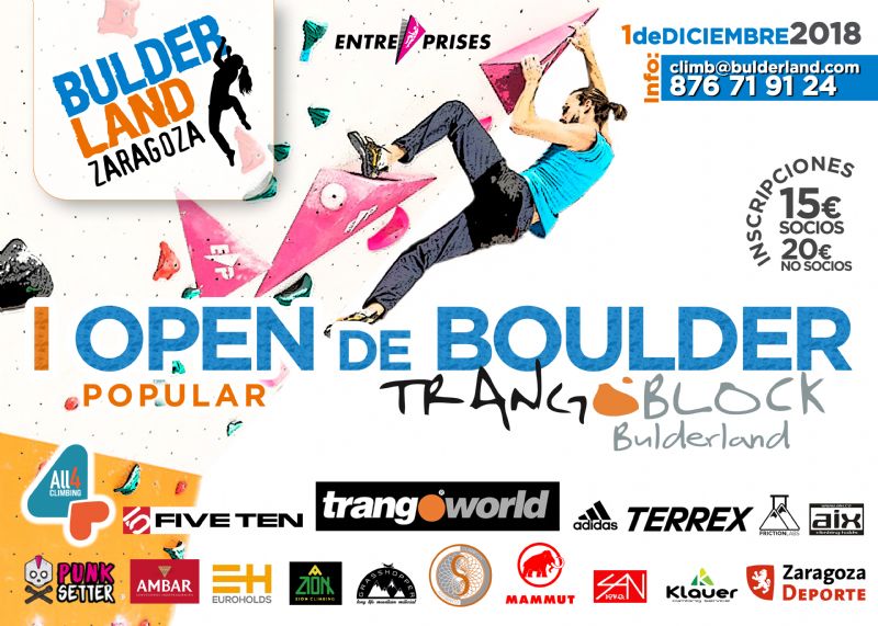 I Open Bulderland Zaragoza