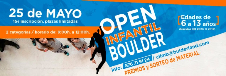 Open Infantil Bulderland Zaragoza