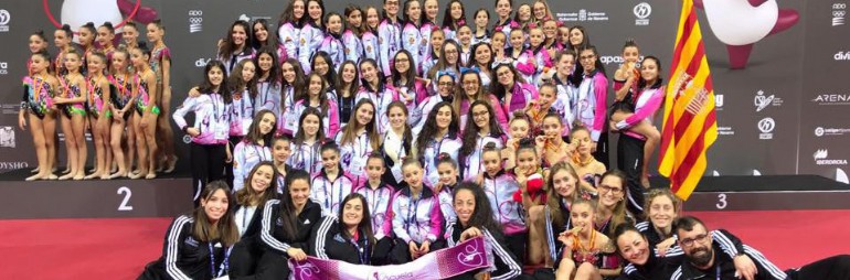 II Fase Liga Anual del Club Escuela de Gimnasia Rítimica