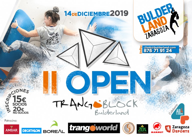 II Open Bulderland Zaragoza II Open Bulderland Zaragoza
