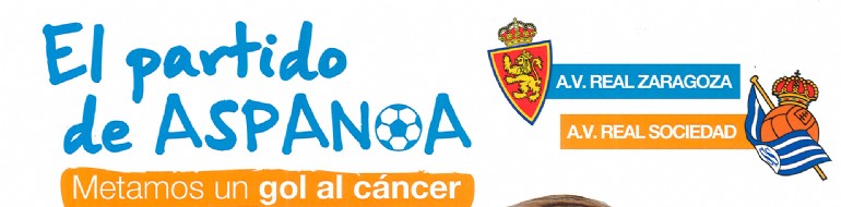 Partido benéfico ASPANOA: Veteranos Real Zaragoza - Veteranos Real Sociedad