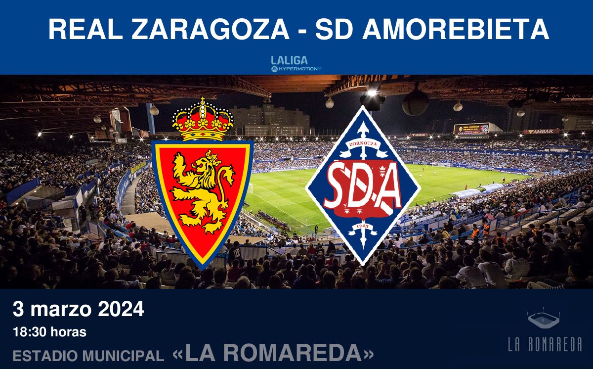 Real Zaragoza - SD Amorebieta