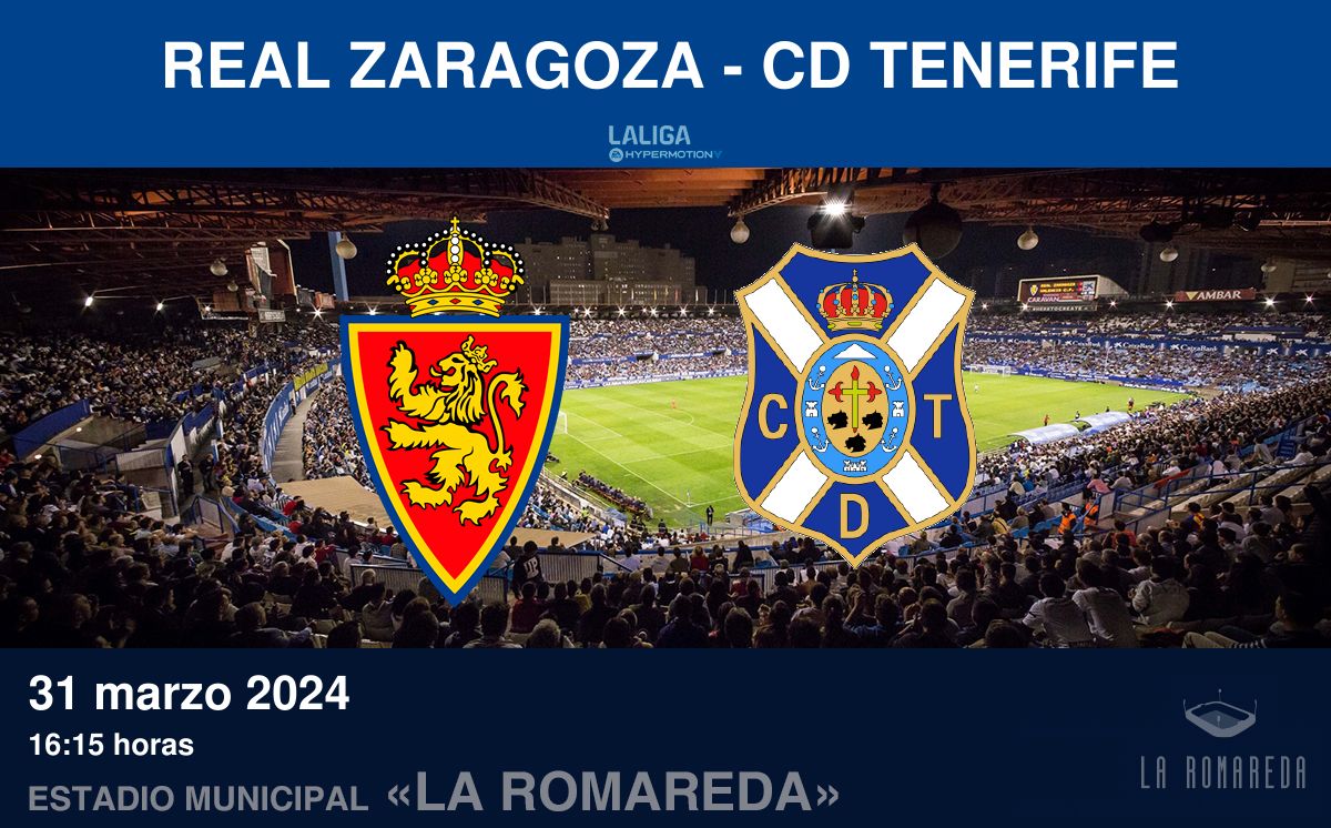 Real Zaragoza - CD Tenerife Real Zaragoza - CD Tenerife