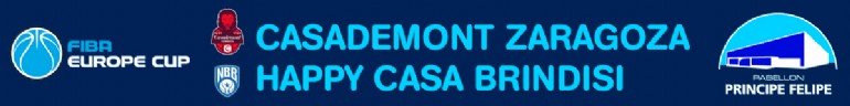 [FEC] Casademont Zaragoza - Happy Casa Brindisi